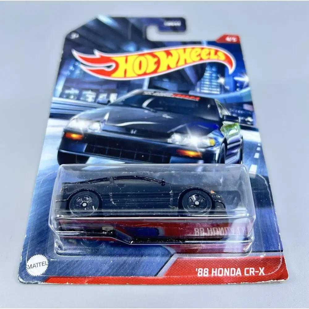 Hot Wheels '88 HONDA CR-X Black 2021 JDM 4/5 Diecast 1:64 Mattel